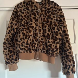 leopard print jacket